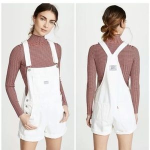 Levi’s Shortalls in White denim